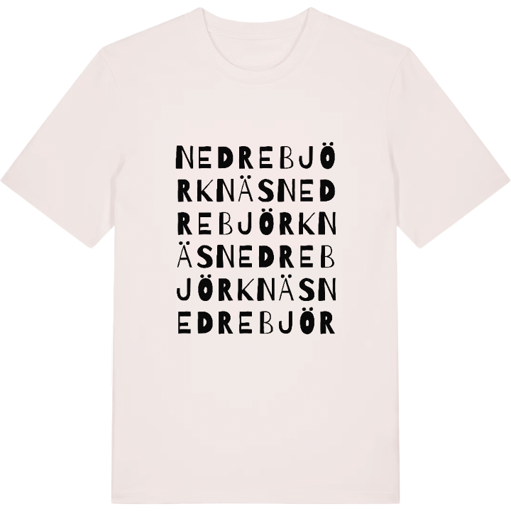 Nedre Björknäs ordlek t-shirt – t-shirt från PinShirt