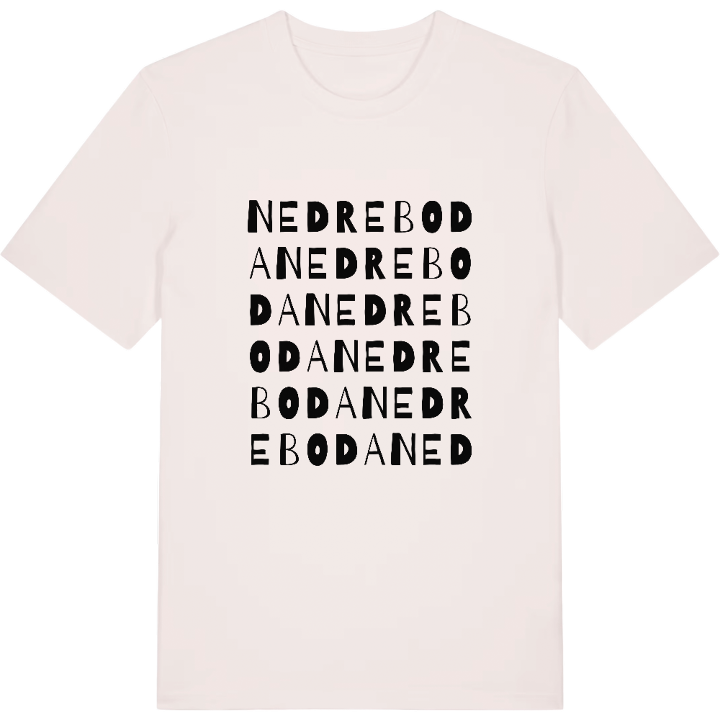 Nedre Boda ordlek t-shirt – t-shirt från PinShirt
