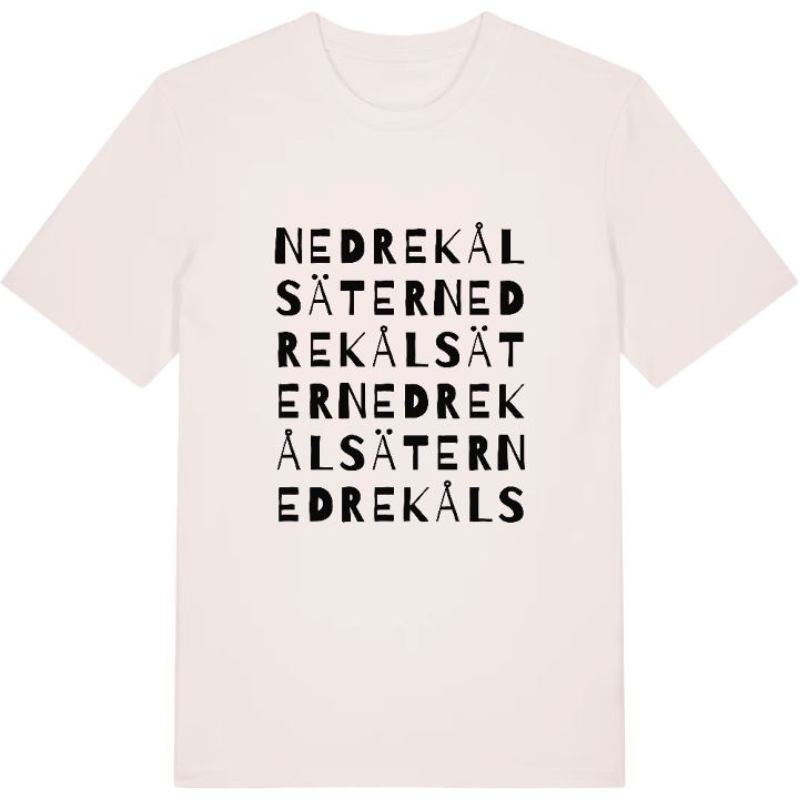 Nedre Kålsäter ordlek t-shirt – t-shirt från PinShirt