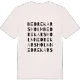 Nedre Karsholm ordlek t-shirt