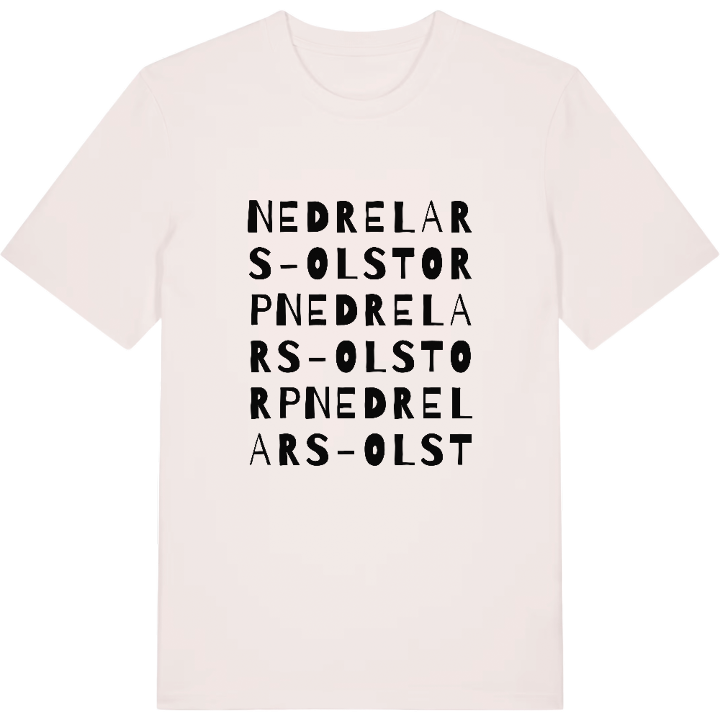 Nedre Lars-Olstorp ordlek t-shirt – t-shirt från PinShirt