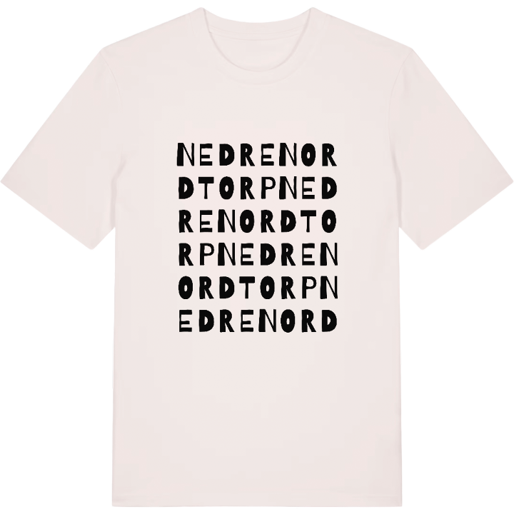 Nedre Nordtorp ordlek t-shirt – t-shirt från PinShirt