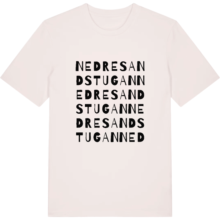 Nedre Sandstugan ordlek t-shirt – t-shirt från PinShirt