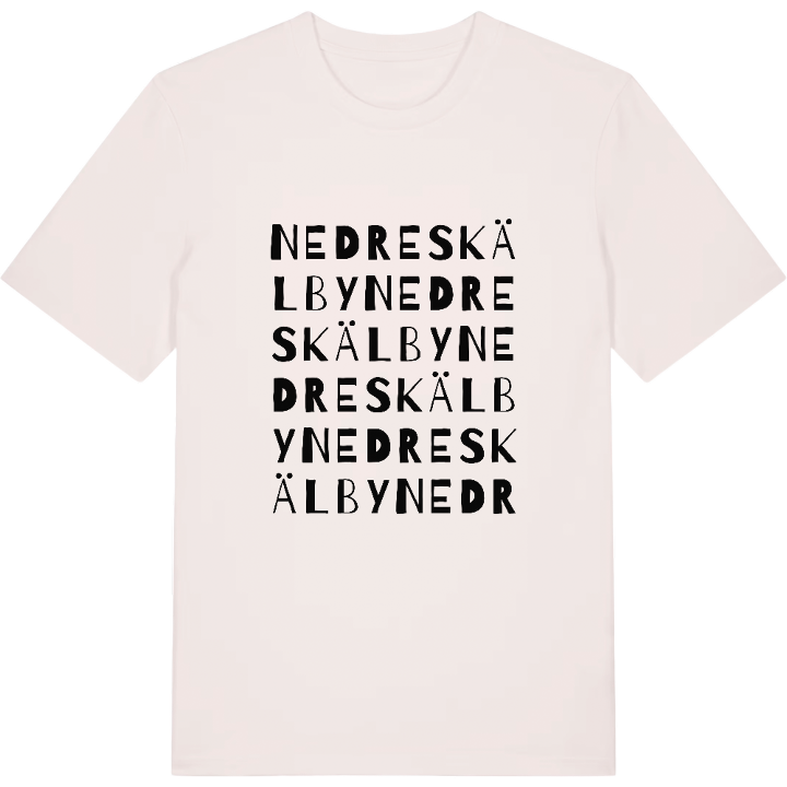 Nedre Skälby ordlek t-shirt – t-shirt från PinShirt