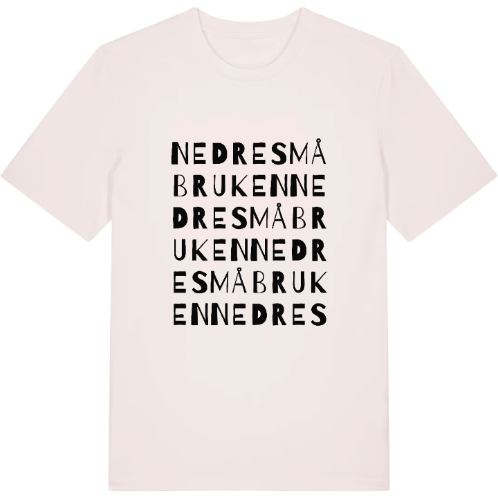 Nedre Småbruken ordlek t-shirt – t-shirt från PinShirt