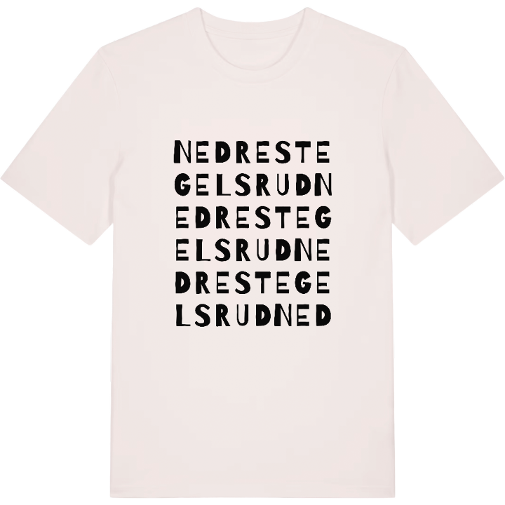 Nedre Stegelsrud ordlek t-shirt – t-shirt från PinShirt