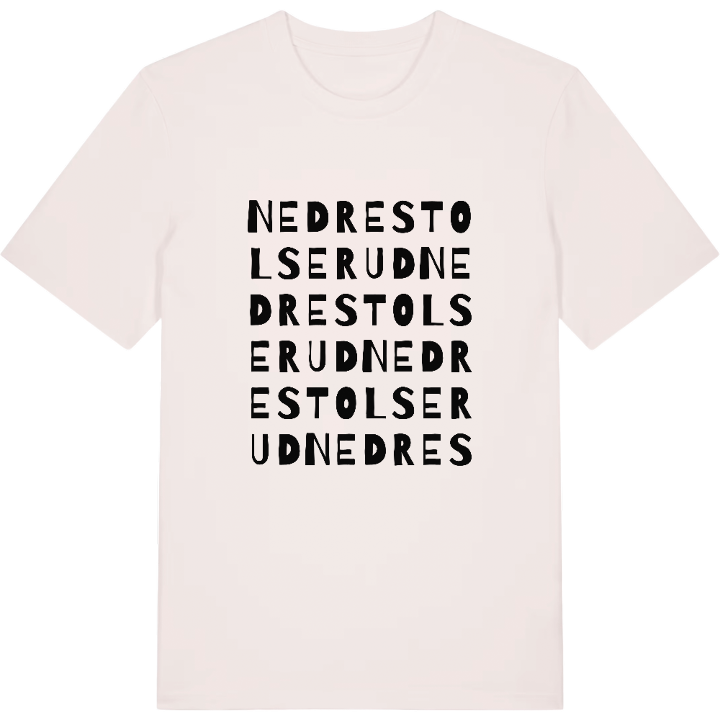 Nedre Stolserud ordlek t-shirt – t-shirt från PinShirt