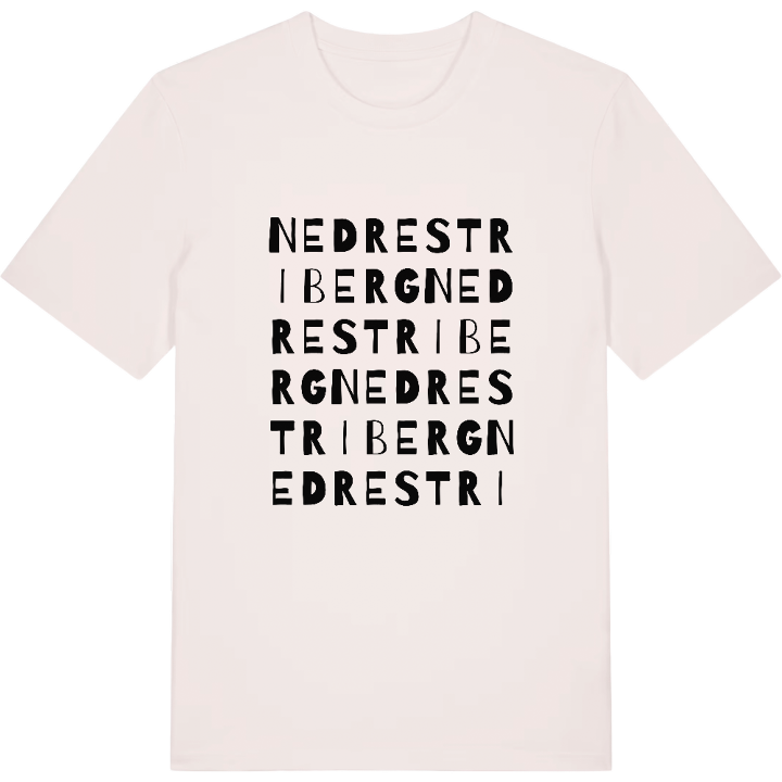Nedre Striberg ordlek t-shirt – t-shirt från PinShirt