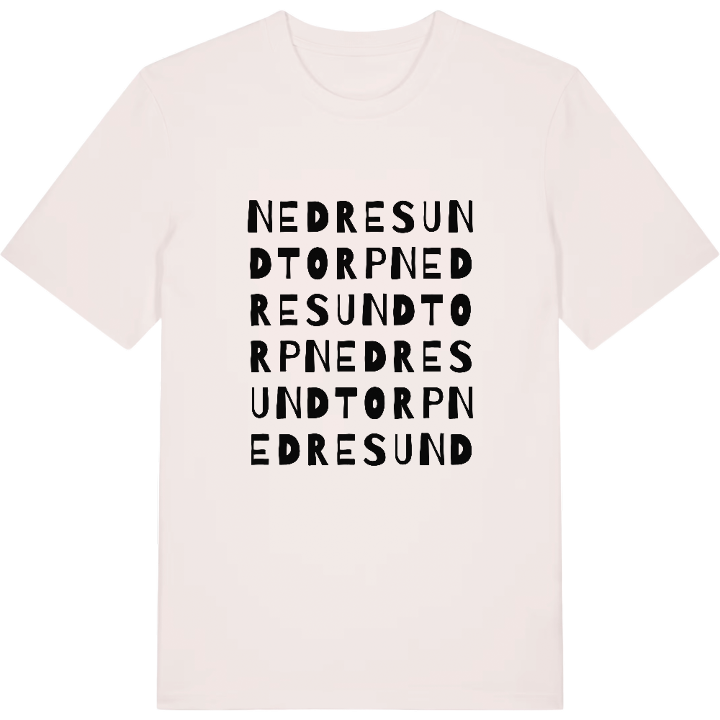 Nedre Sundtorp ordlek t-shirt – t-shirt från PinShirt