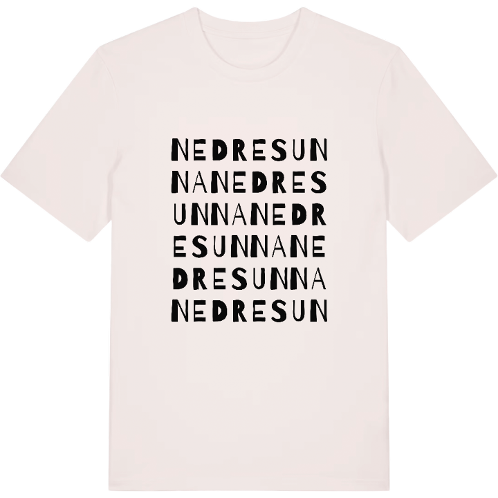 Nedre Sunna ordlek t-shirt – t-shirt från PinShirt