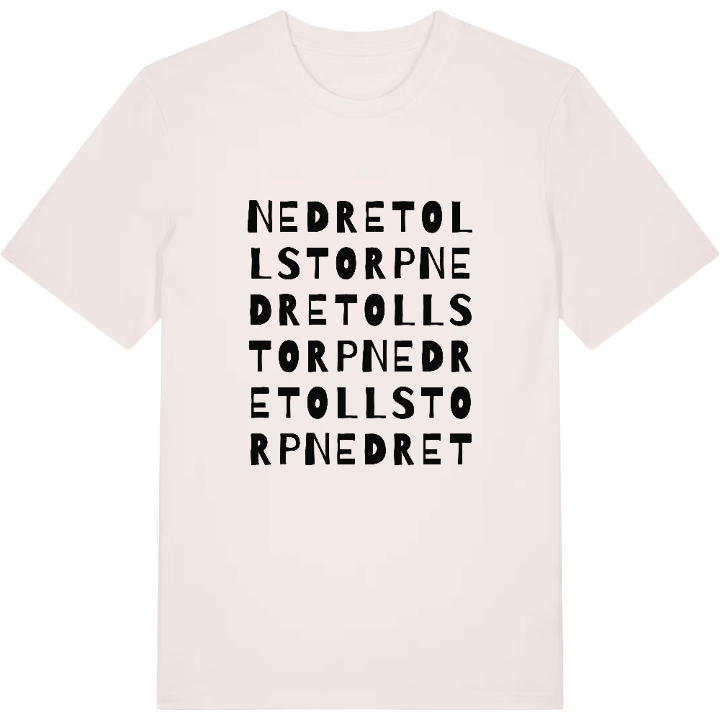 Nedre Tollstorp ordlek t-shirt – t-shirt från PinShirt