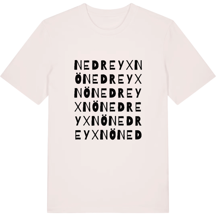 Nedre Yxnö ordlek t-shirt – t-shirt från PinShirt