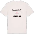 Någon i Nedregården älskar mig t-shirt