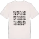 Nedstuen ordlek t-shirt