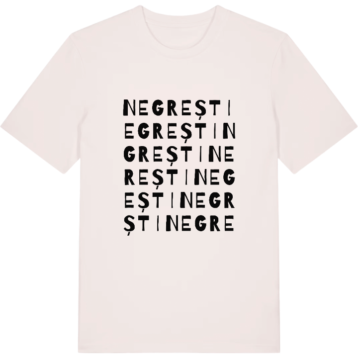 Negrești ordlek t-shirt – t-shirt från PinShirt