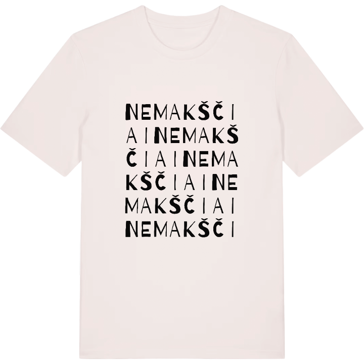 Nemakščiai ordlek t-shirt – t-shirt från PinShirt