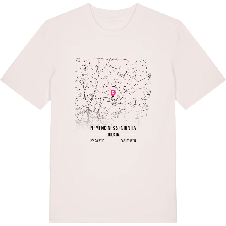 Nemenčinės seniūnija karta t-shirt – t-shirt från PinShirt