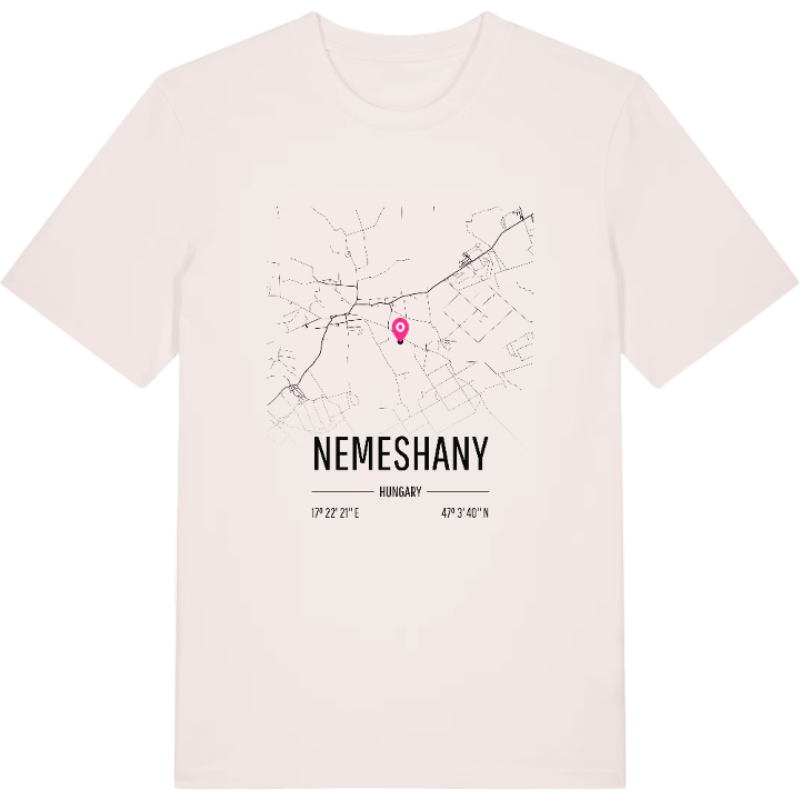 Nemeshany karta t-shirt – t-shirt från PinShirt
