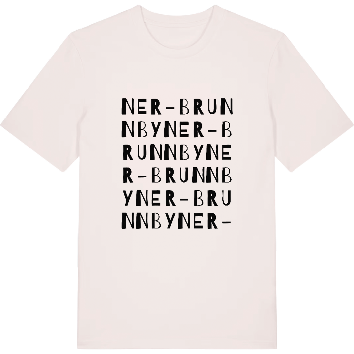 Ner-Brunnby ordlek t-shirt – t-shirt från PinShirt