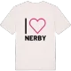 Jag älskar Nerby t-shirt stort tryck