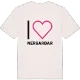 Jag älskar Nergardar t-shirt stort tryck