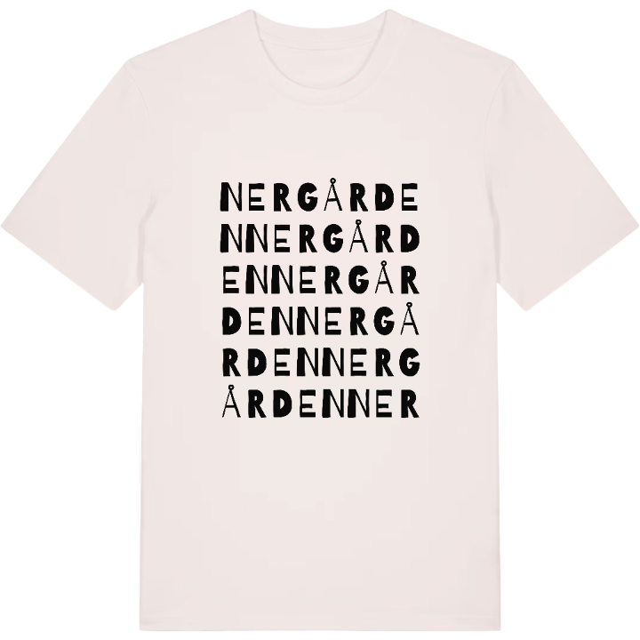 Nergården ordlek t-shirt – t-shirt från PinShirt