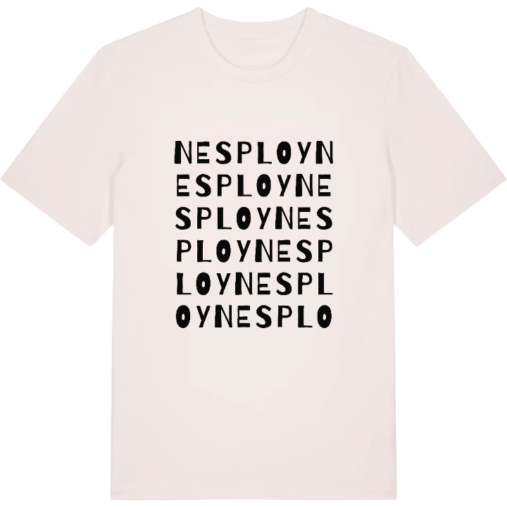 Nesploy ordlek t-shirt – t-shirt från PinShirt