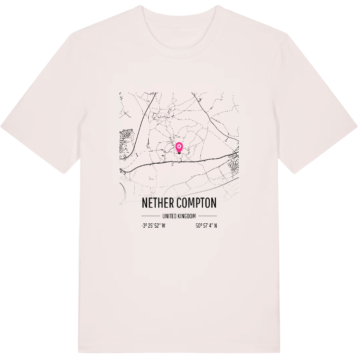 Nether Compton karta t-shirt – t-shirt från PinShirt