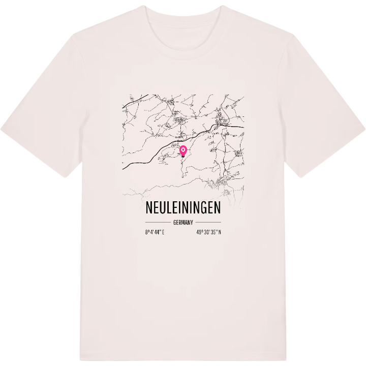 Neuleiningen karta t-shirt – t-shirt från PinShirt
