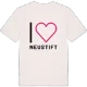 Jag älskar Neustift t-shirt stort tryck