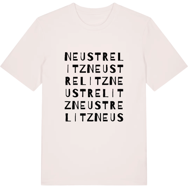 Neustrelitz ordlek t-shirt – t-shirt från PinShirt