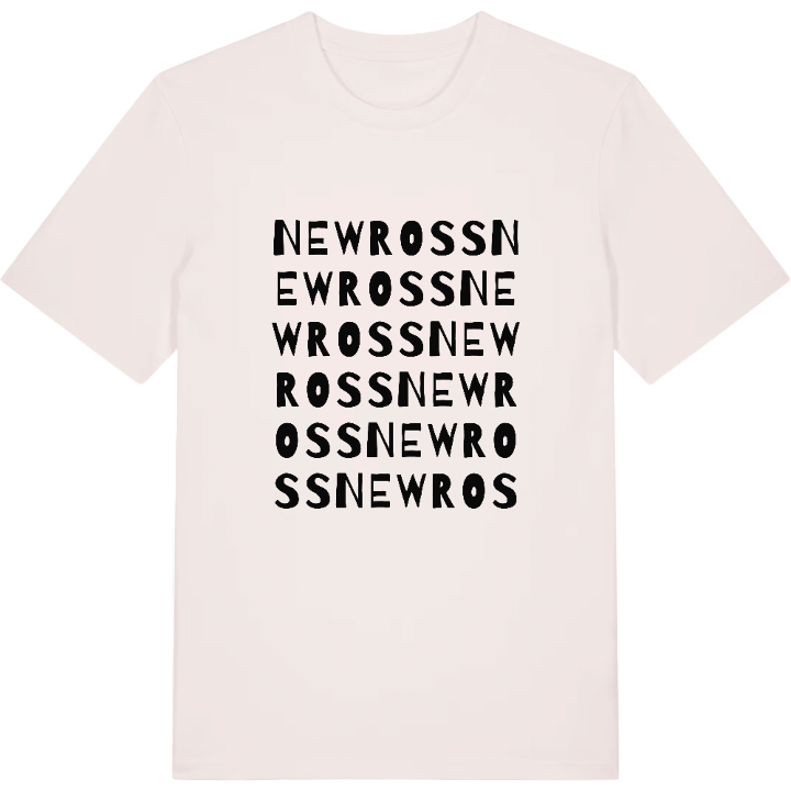 New Ross ordlek t-shirt – t-shirt från PinShirt