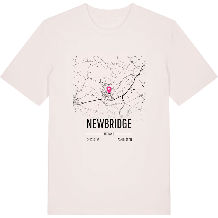 Newbridge karta t-shirt – t-shirt från PinShirt