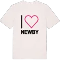 Jag älskar Newby t-shirt stort tryck