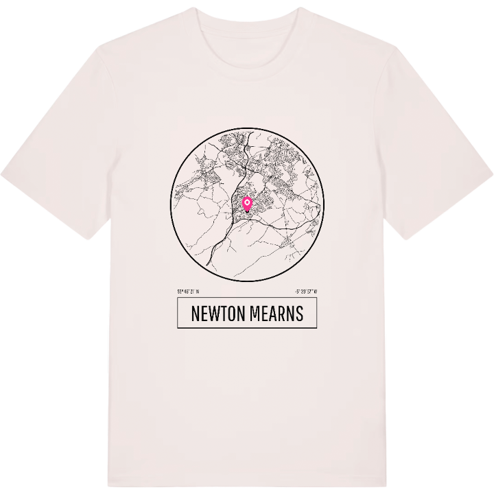 Newton Mearns t-shirt – t-shirt från PinShirt