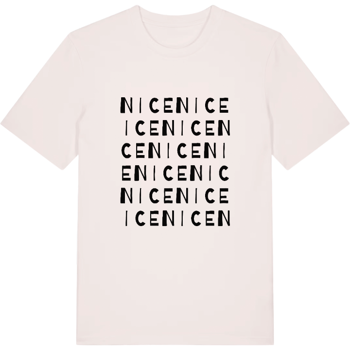 Nice ordlek t-shirt – t-shirt från PinShirt