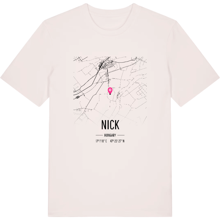 Nick karta t-shirt – t-shirt från PinShirt