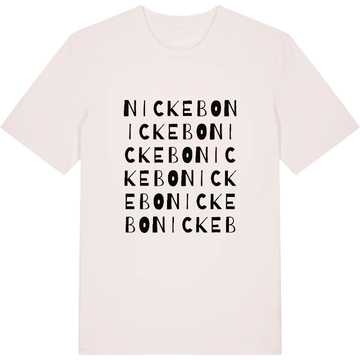 Nickebo ordlek t-shirt – t-shirt från PinShirt
