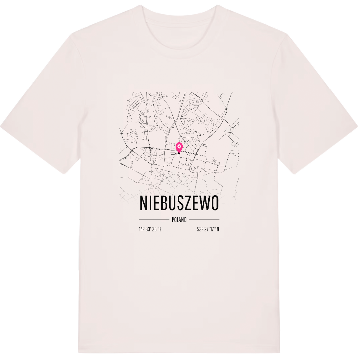 Niebuszewo karta t-shirt – t-shirt från PinShirt