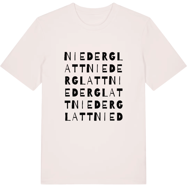 Niederglatt ordlek t-shirt – t-shirt från PinShirt