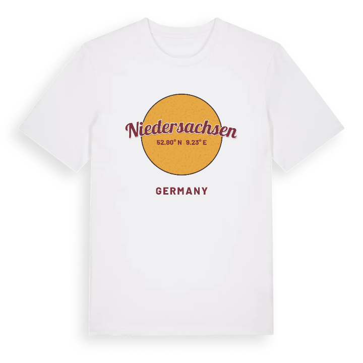 Niedersachsen cirkel t-shirt – t-shirt från PinShirt