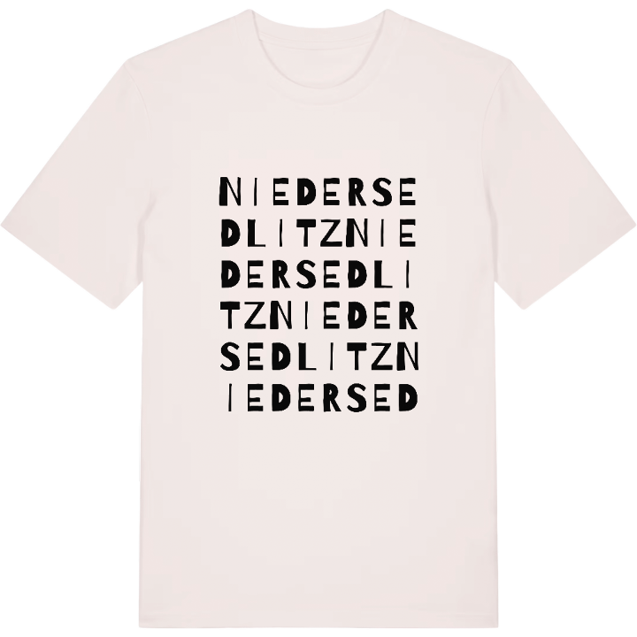 Niedersedlitz ordlek t-shirt – t-shirt från PinShirt