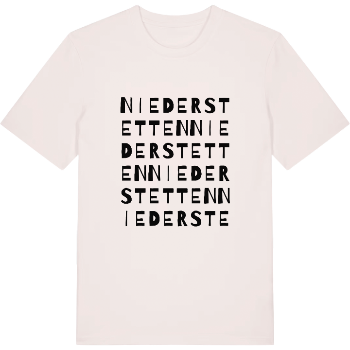 Niederstetten ordlek t-shirt – t-shirt från PinShirt
