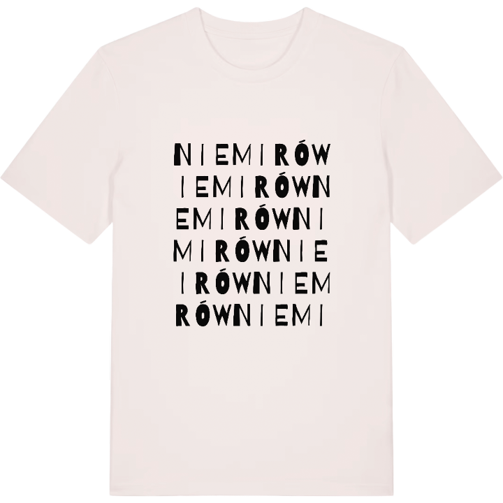 Niemirów ordlek t-shirt – t-shirt från PinShirt