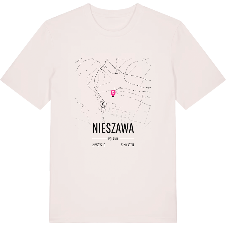 Nieszawa karta t-shirt – t-shirt från PinShirt