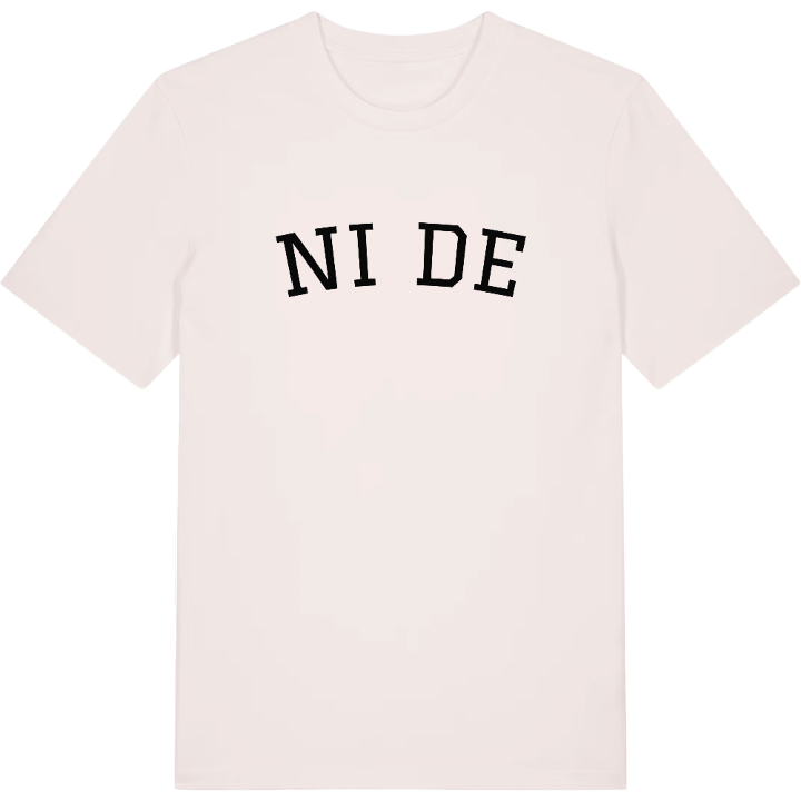 Niğde böjd t-shirt – t-shirt från PinShirt