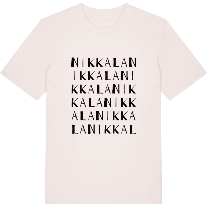 Nikkala ordlek t-shirt – t-shirt från PinShirt