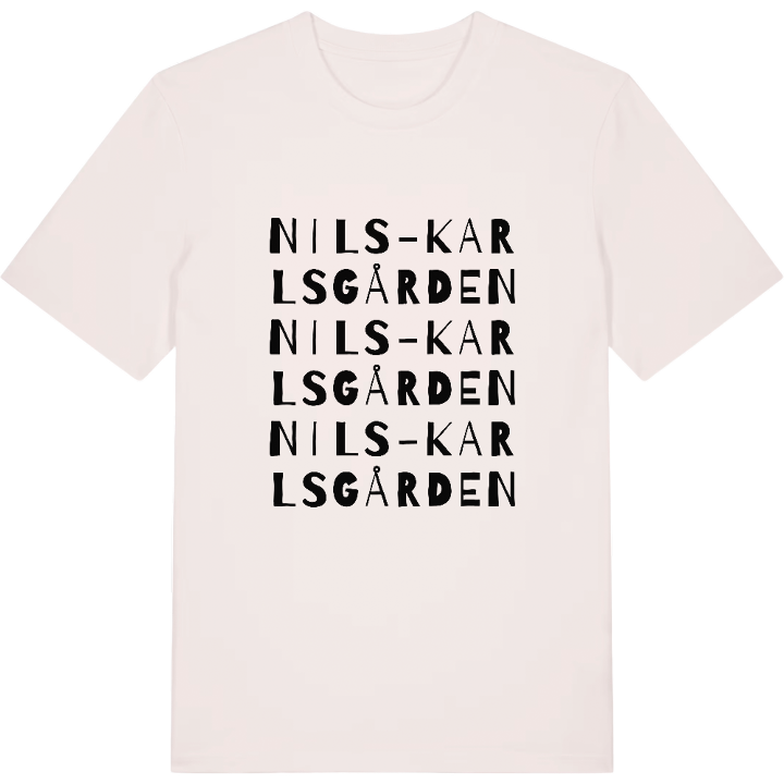 Nils-Karlsgården ordlek t-shirt – t-shirt från PinShirt