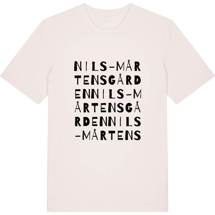 Nils-Mårtensgården ordlek t-shirt – t-shirt från PinShirt