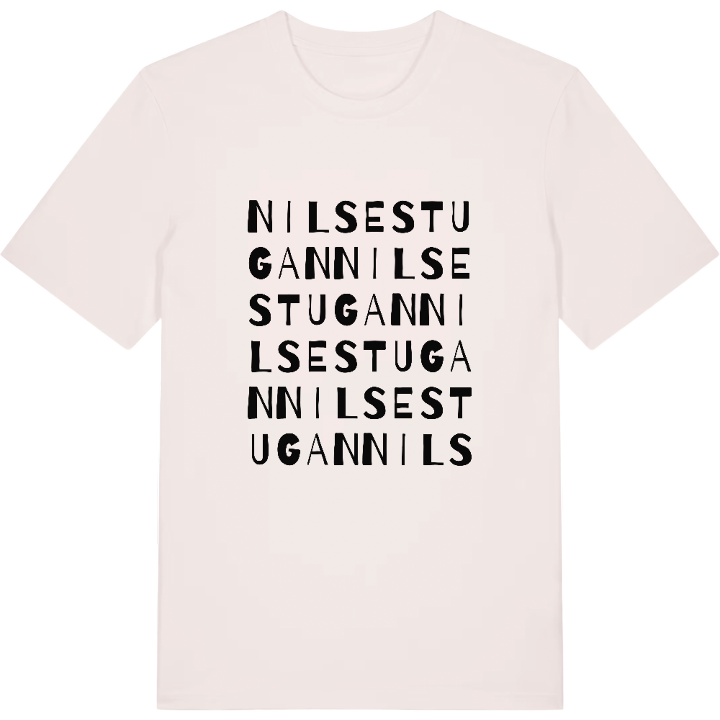 Nilsestugan ordlek t-shirt – t-shirt från PinShirt